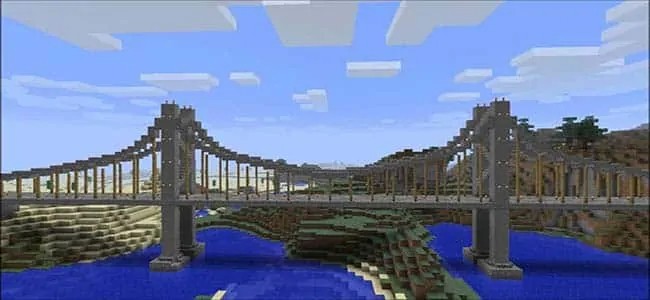 Things to Build in Minecraft Survival Bridge