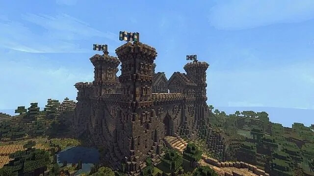 Things to Build in Minecraft Survival Castle