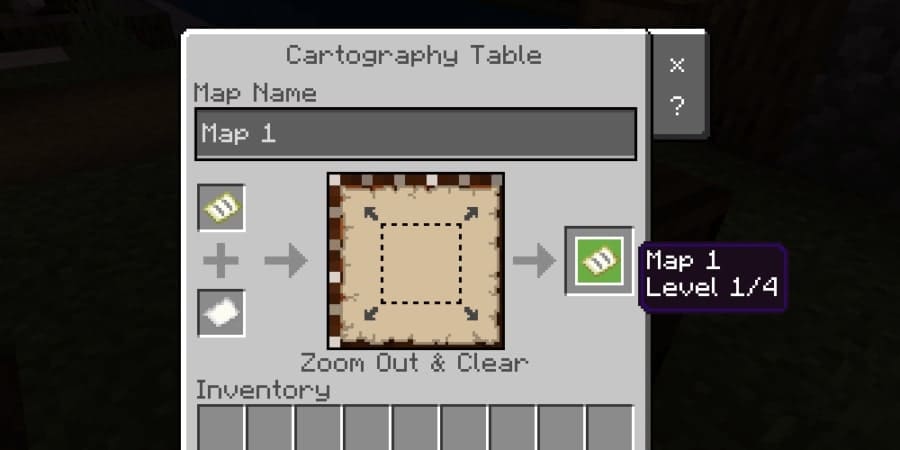 How to Use a Cartography Table in Minecraft