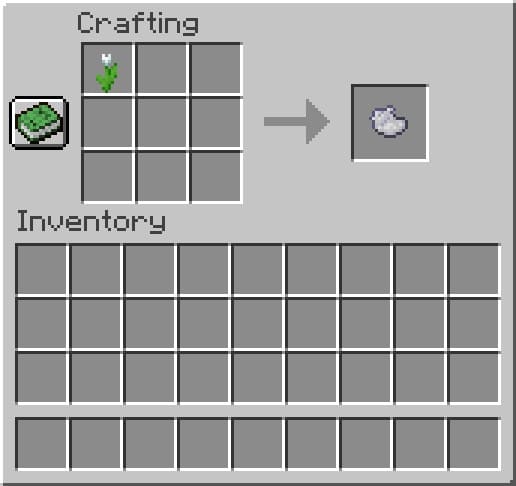 How to Make Light Grey Dye in Minecraft