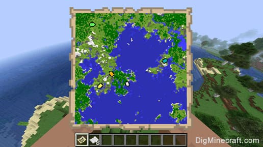 How to Make a Big Map in Minecraft
