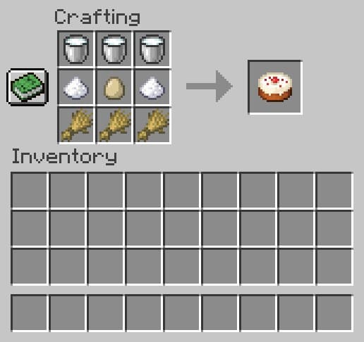 How to Make a Cake in Minecraft