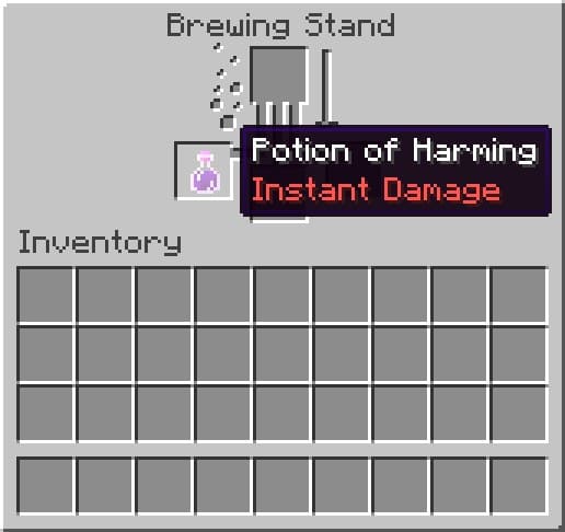 How to Make a Potion of Harming in Minecraft