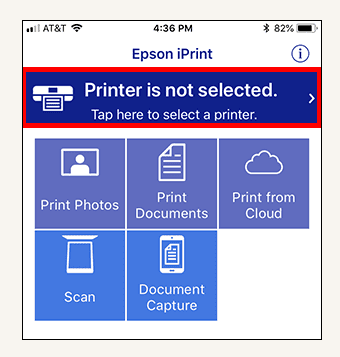Epson AirPrint Setup Managing Connection to the Network