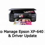 Epson XP-640 Setup
