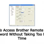 Brother Remote Setup Password