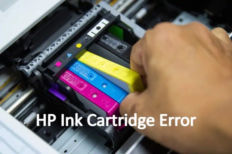 HP Ink Cartridge Error